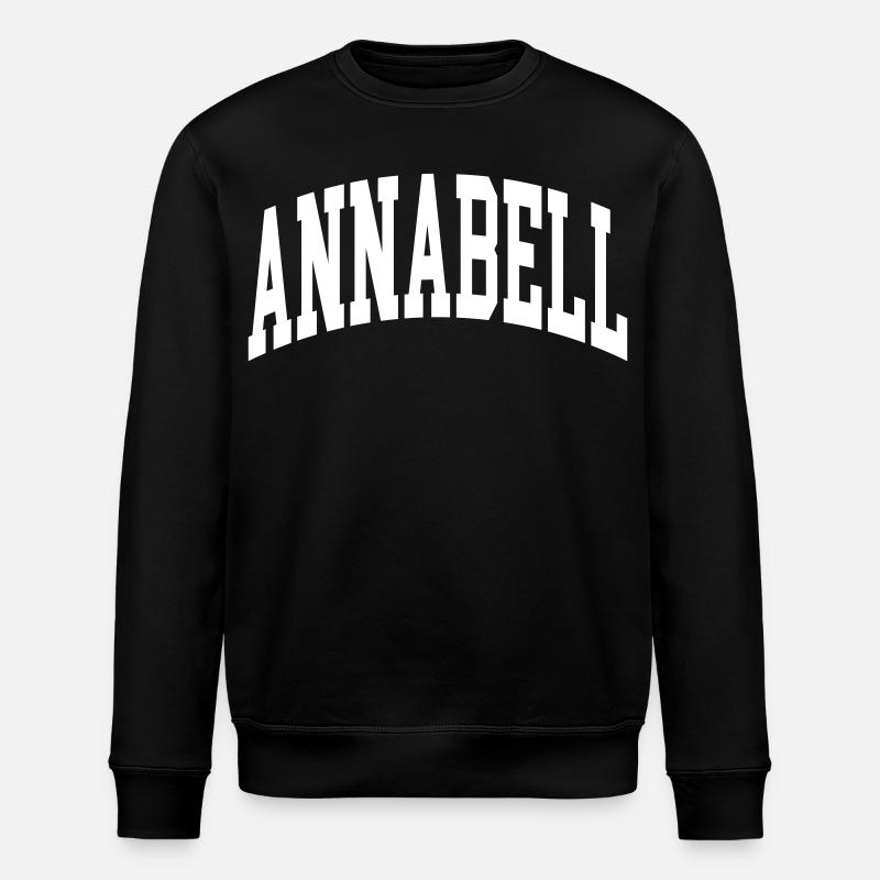 Annabell - Sweat bio ROLLER Stanley/Stella Unisexe - noir