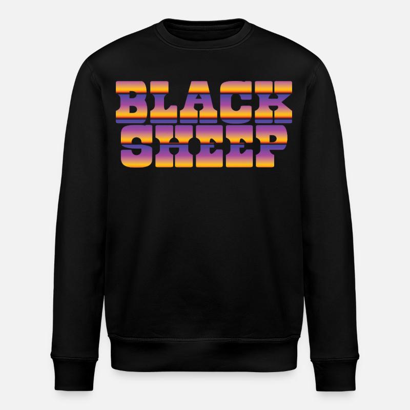 Mouton noir - Sweat bio ROLLER Stanley/Stella Unisexe - noir