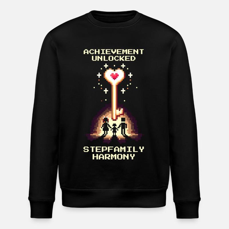 Harmonie Patchwork Débloquée | Patchwork - Sweat bio ROLLER Stanley/Stella Unisexe - noir