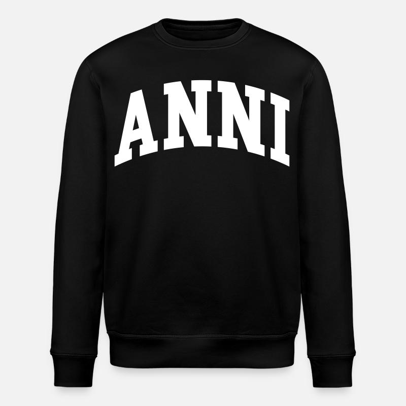 Anni - Stanley/Stella Unisex Bio-Sweatshirt ROLLER - Schwarz