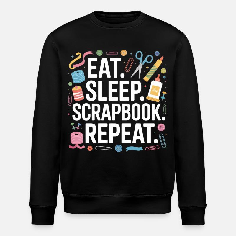 Critique de Food Sleep Scrapbook - Sweat bio ROLLER Stanley/Stella Unisexe - noir