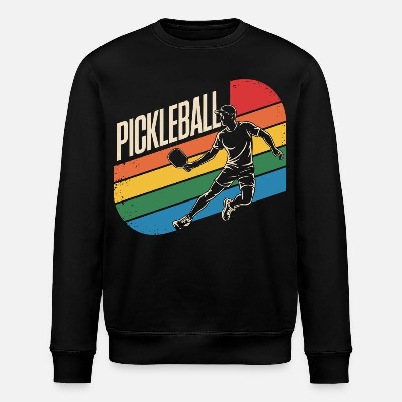 Pickleball - Stanley/Stella Unisex Bio-Sweatshirt ROLLER - Schwarz