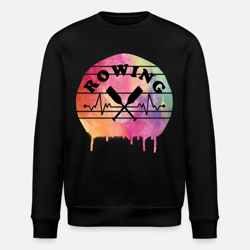 Aviron - Sweat bio ROLLER Stanley/Stella Unisexe - noir