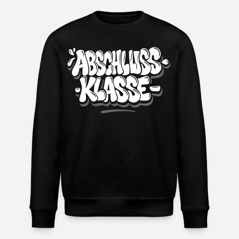 Graduating Class Graffiti - Stanley/Stella ROLLER Unisex Organic Sweatshirt - black