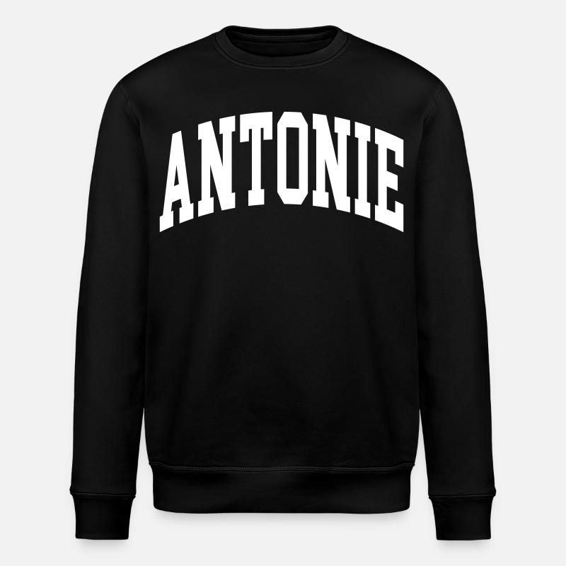 Antonie - Stanley/Stella Unisex Bio-Sweatshirt ROLLER - Schwarz