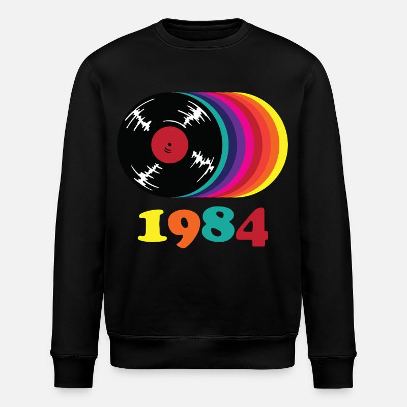 Disque vinyle de 1984 - Sweat bio ROLLER Stanley/Stella Unisexe - noir