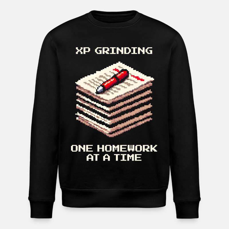 XP Grind : Devoirs pour devoirs | École - Sweat bio ROLLER Stanley/Stella Unisexe - noir