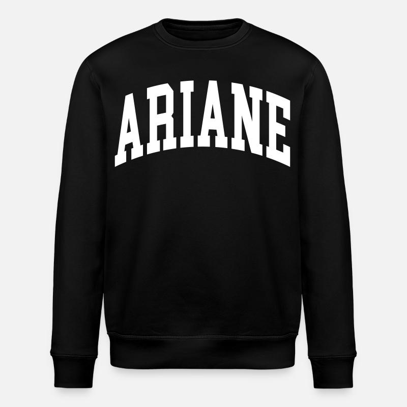 Ariane - Stanley/Stella ROLLER Unisex Organic Sweatshirt - black