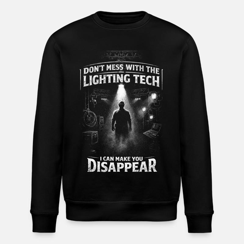 Lighting Technician Lighting Technician - Stanley/Stella ROLLER Unisex Organic Sweatshirt - black