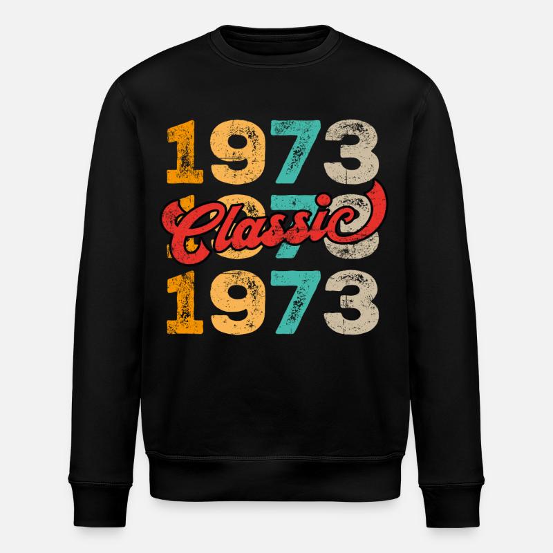 Classique 1973 - Sweat bio ROLLER Stanley/Stella Unisexe - noir