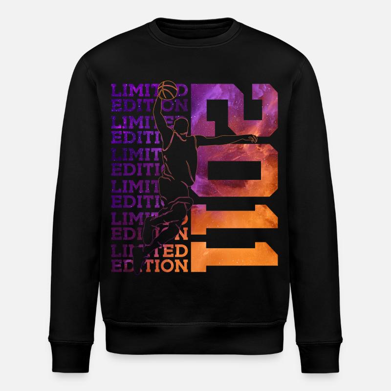 ÉDITION LIMITÉE 2011 BASKETBALL 15E ANNIVERSAIRE - Sweat bio ROLLER Stanley/Stella Unisexe - noir