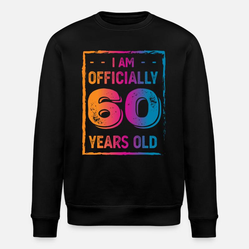 60e anniversaire - Sweat bio ROLLER Stanley/Stella Unisexe - noir