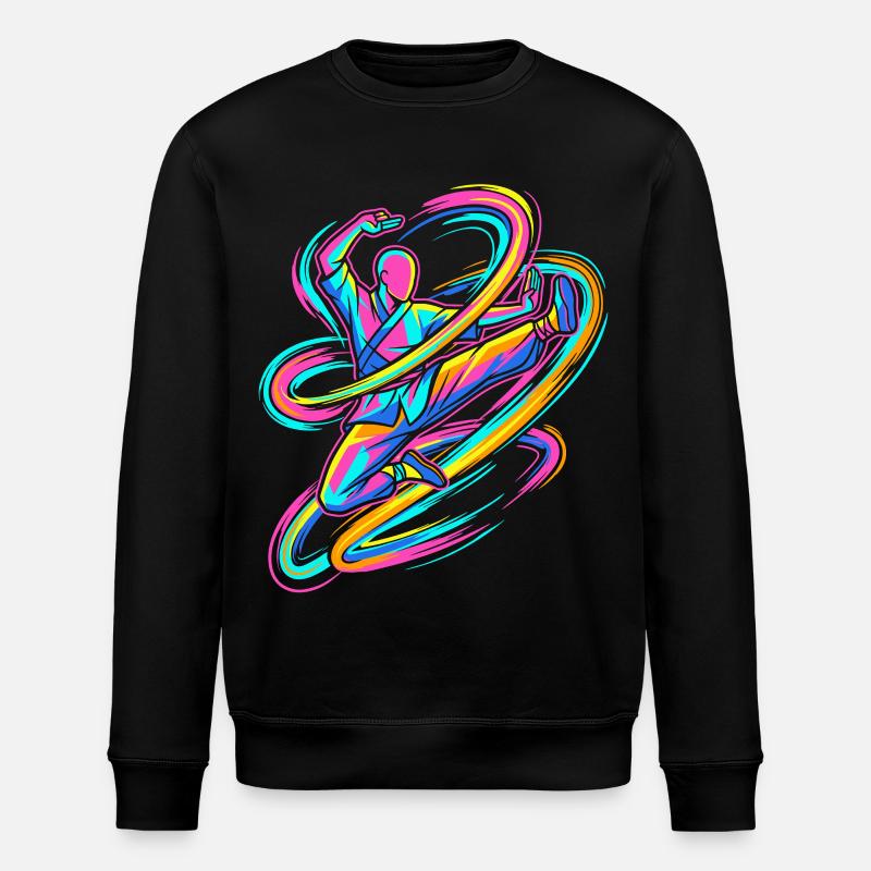 karate - Stanley/Stella ROLLER Unisex Organic Sweatshirt - black