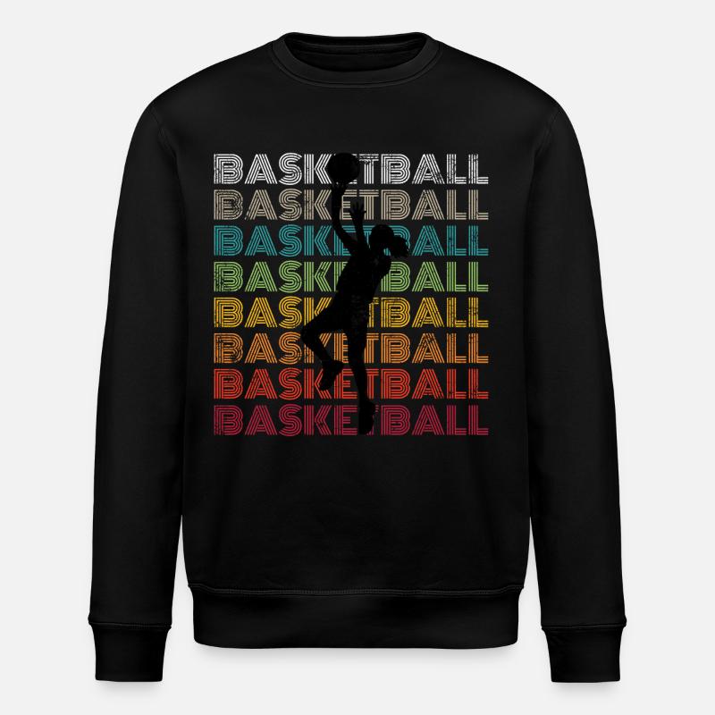 Basket-ball Filles - Sweat bio ROLLER Stanley/Stella Unisexe - noir
