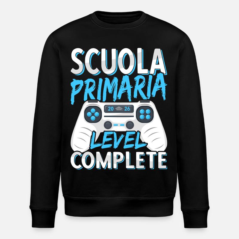 Diplôme d’École Primaire École Élémentaire 2026 - Sweat bio ROLLER Stanley/Stella Unisexe - noir