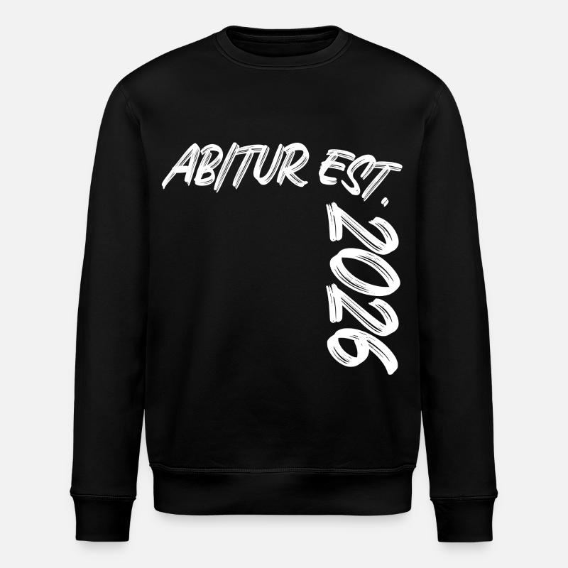 Abitur Est 2026 - Stanley/Stella ROLLER Unisex Organic Sweatshirt - black