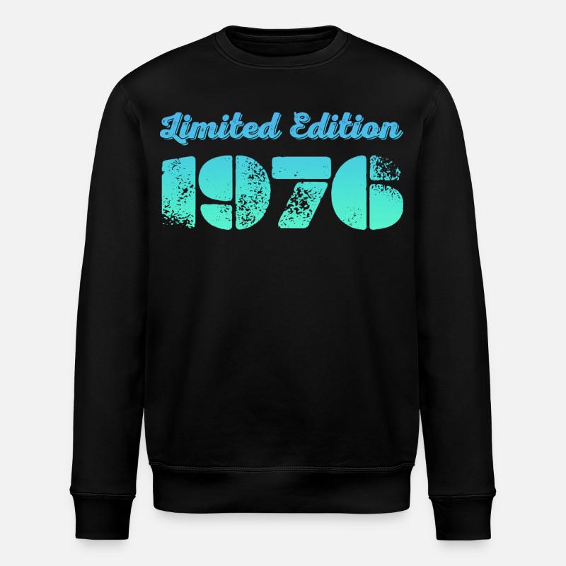 Millésime 1976 - Sweat bio ROLLER Stanley/Stella Unisexe - noir