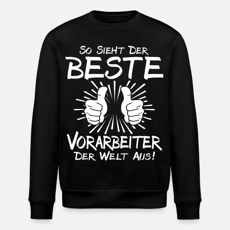 Best foreman - Stanley/Stella ROLLER Unisex Organic Sweatshirt - black