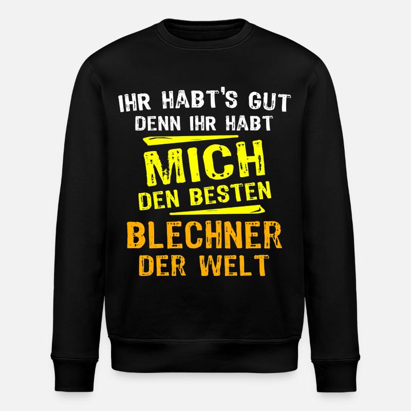 Blechner Gift - Stanley/Stella ROLLER Unisex Organic Sweatshirt - black