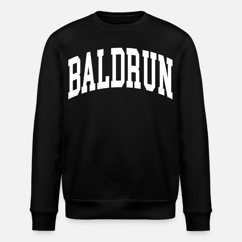 Baldrun - Stanley/Stella Unisex Bio-Sweatshirt ROLLER - Schwarz
