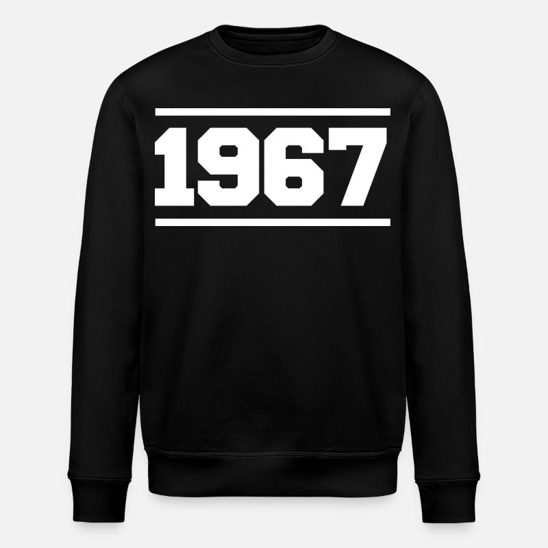 1967 Cadeau rétro 1967 - Sweat bio ROLLER Stanley/Stella Unisexe - noir