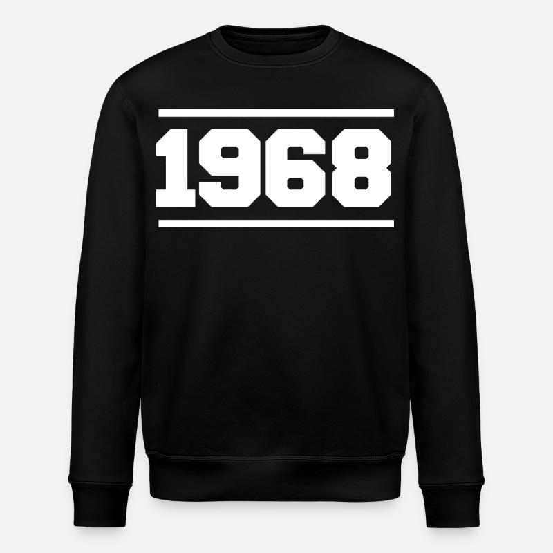 1968 Cadeau rétro 1968 - Sweat bio ROLLER Stanley/Stella Unisexe - noir