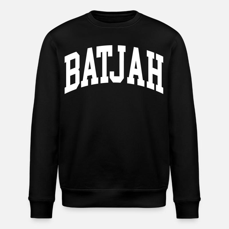 Batjah - Sweat bio ROLLER Stanley/Stella Unisexe - noir