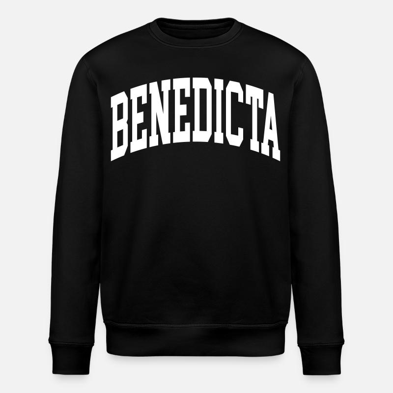 Benedicta - Sweat bio ROLLER Stanley/Stella Unisexe - noir