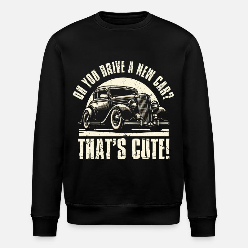 Collectionneur de voitures classiques - Sweat bio ROLLER Stanley/Stella Unisexe - noir