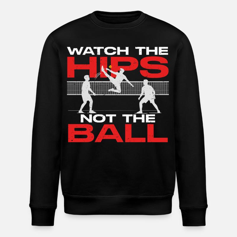 Sepak Takraw Regarde les hanches - Sweat bio ROLLER Stanley/Stella Unisexe - noir