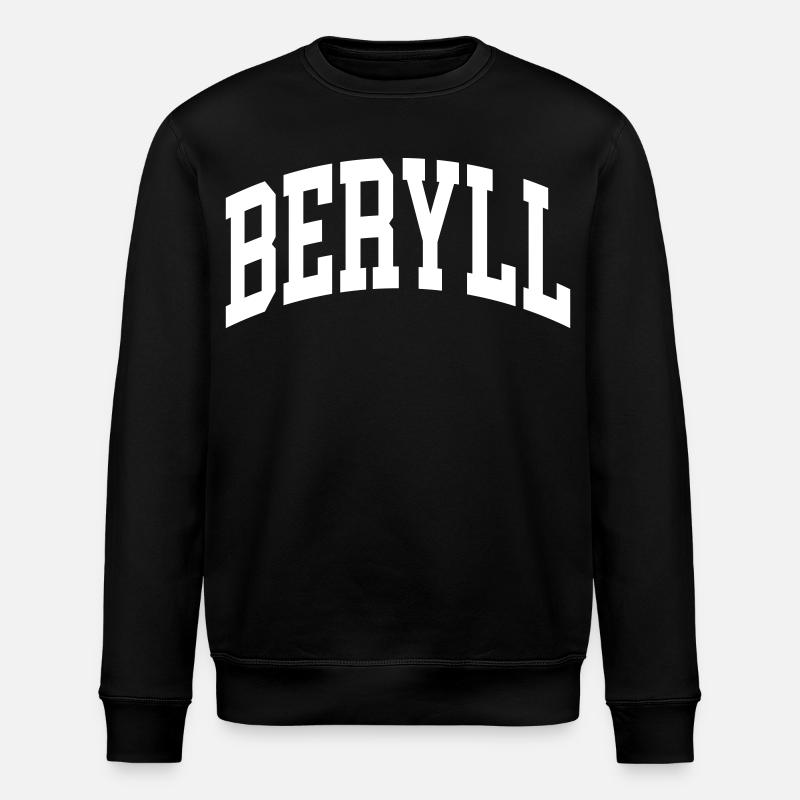 Beryl - Stanley/Stella ROLLER Unisex Organic Sweatshirt - black