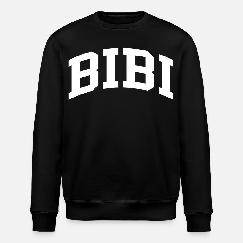 Bibi - Stanley/Stella Unisex Bio-Sweatshirt ROLLER - Schwarz