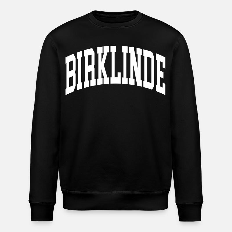 Black Linde - Sweat bio ROLLER Stanley/Stella Unisexe - noir