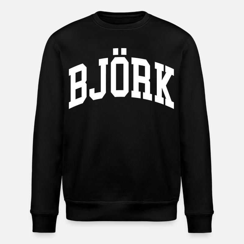 Björk - Stanley/Stella Unisex Bio-Sweatshirt ROLLER - Schwarz
