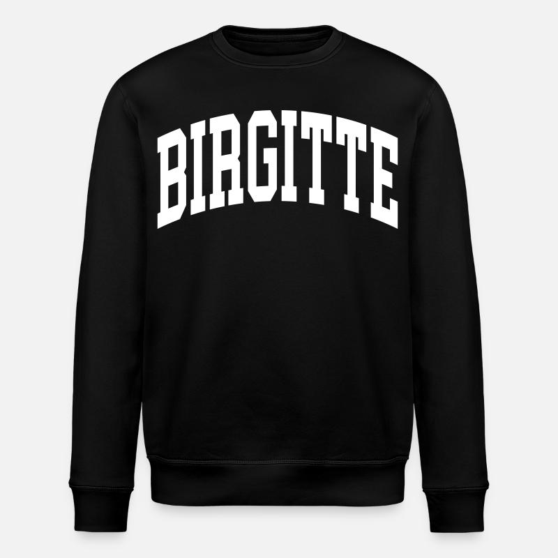 Birgitte - Sweat bio ROLLER Stanley/Stella Unisexe - noir