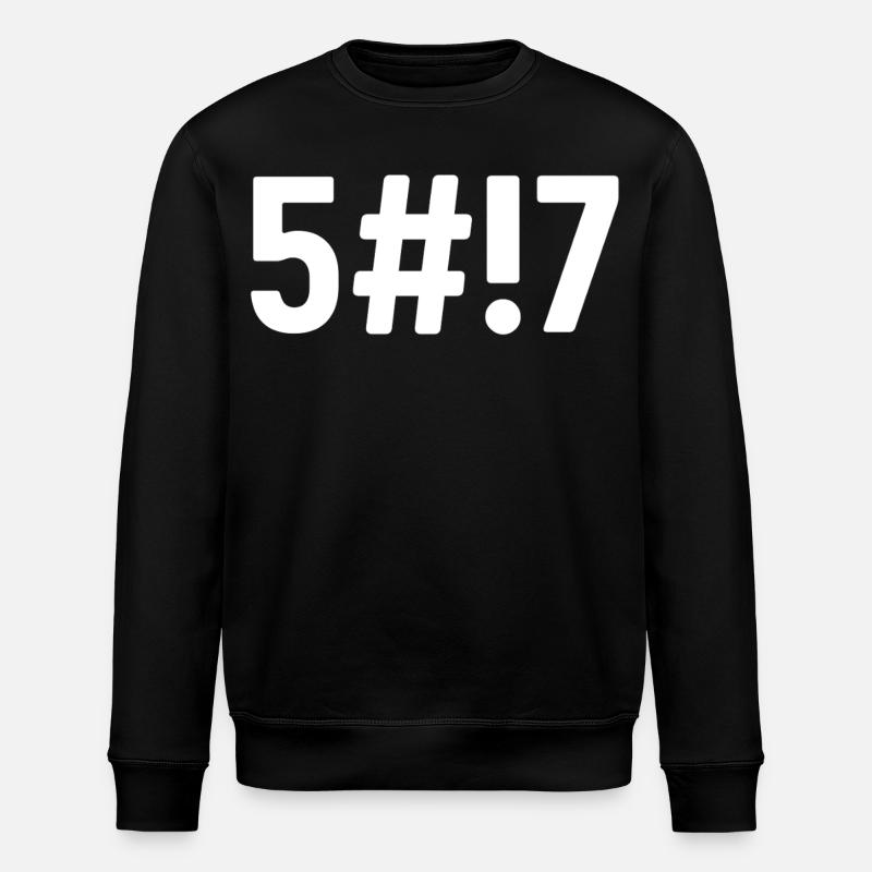 Scheißcode - Stanley/Stella Unisex Bio-Sweatshirt ROLLER - Schwarz