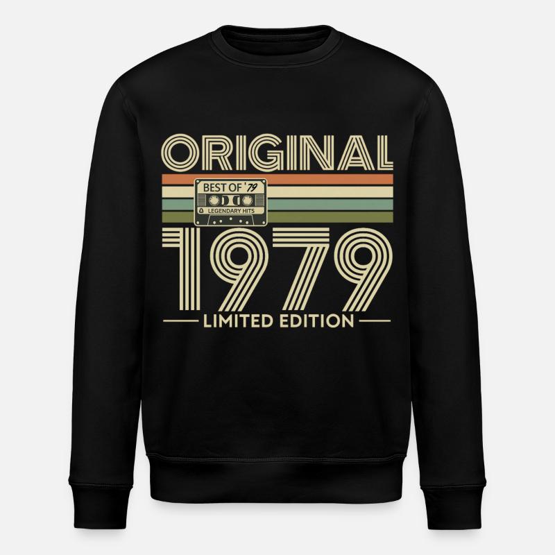 Original 1979 Édition Limitée Rétro - Sweat bio ROLLER Stanley/Stella Unisexe - noir