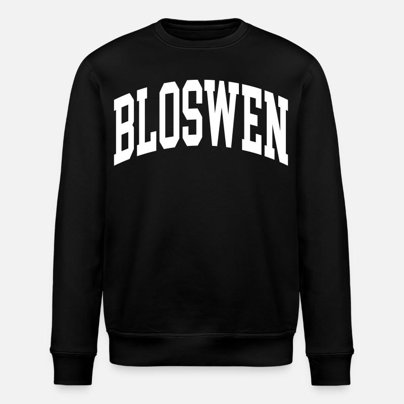 Bloswen - Stanley/Stella Unisex Bio-Sweatshirt ROLLER - Schwarz