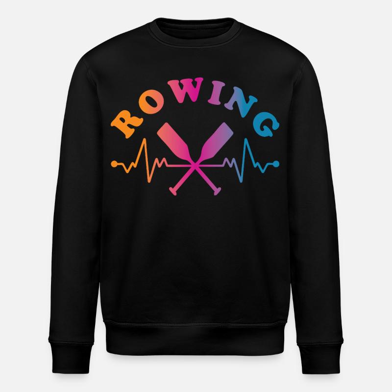 Rowing Wassersport - Stanley/Stella Unisex Bio-Sweatshirt ROLLER - Schwarz