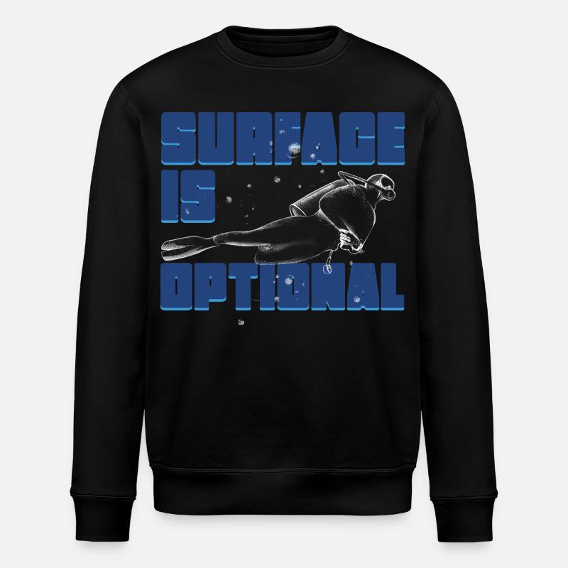 Plongeurs Plongée sous-marine Plongée - Sweat bio ROLLER Stanley/Stella Unisexe - noir