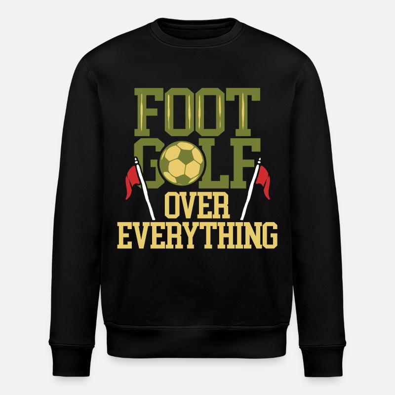 Footgolf Fußballgolf - Stanley/Stella Unisex Bio-Sweatshirt ROLLER - Schwarz