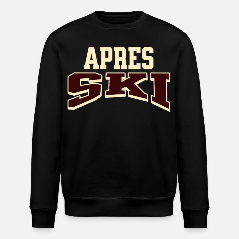 Après-ski - Stanley/Stella ROLLER Unisex Organic Sweatshirt - black