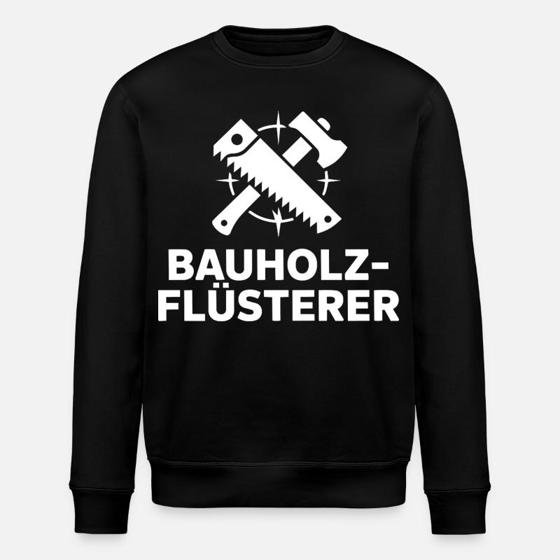 Zimmermann Zimmerer - Stanley/Stella Unisex Bio-Sweatshirt ROLLER - Schwarz