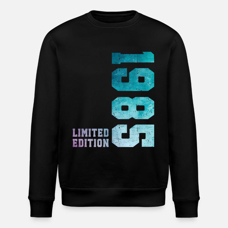 1985 Édition Limitée 41 ans anniversaire - Sweat bio ROLLER Stanley/Stella Unisexe - noir
