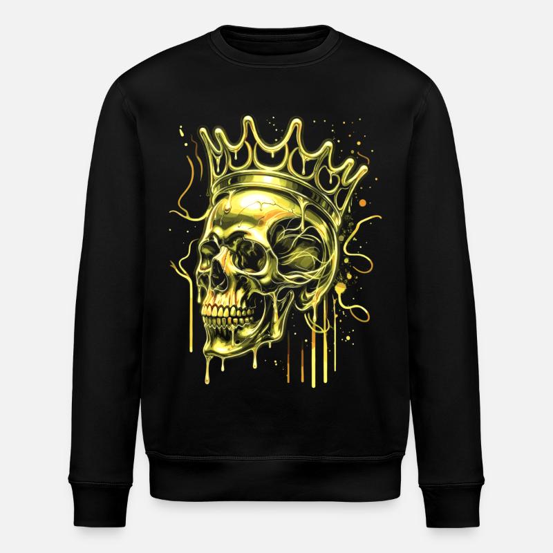Roi du Crâne d’Or - Sweat bio ROLLER Stanley/Stella Unisexe - noir