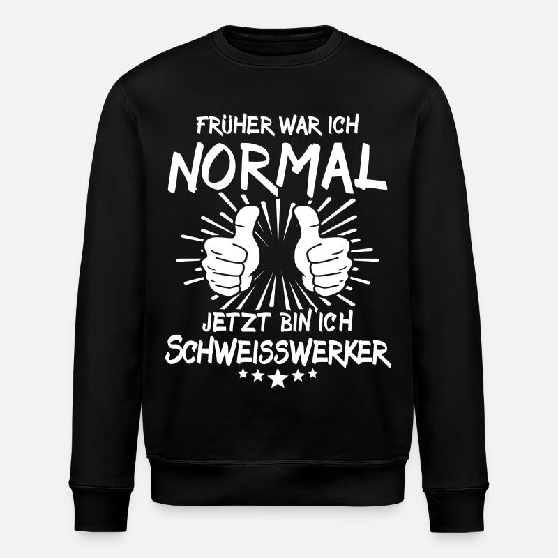 Welders - Stanley/Stella ROLLER Unisex Organic Sweatshirt - black