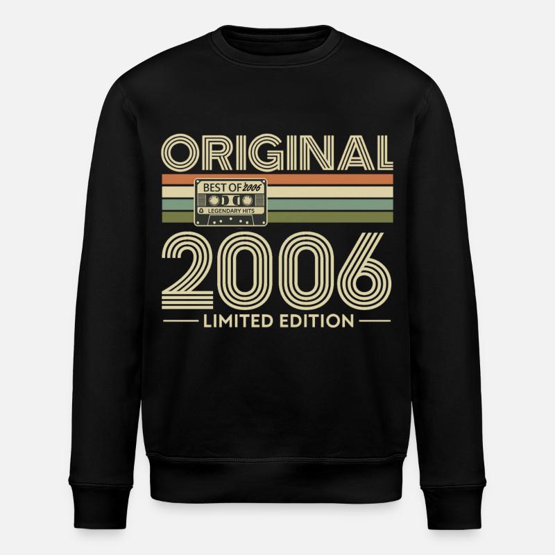 Original 2006 Édition Limitée - Sweat bio ROLLER Stanley/Stella Unisexe - noir