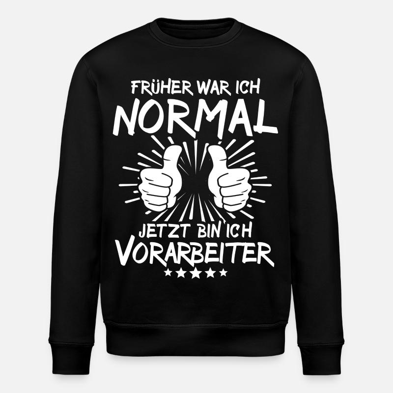 Vorarbeiter - Stanley/Stella Unisex Bio-Sweatshirt ROLLER - Schwarz