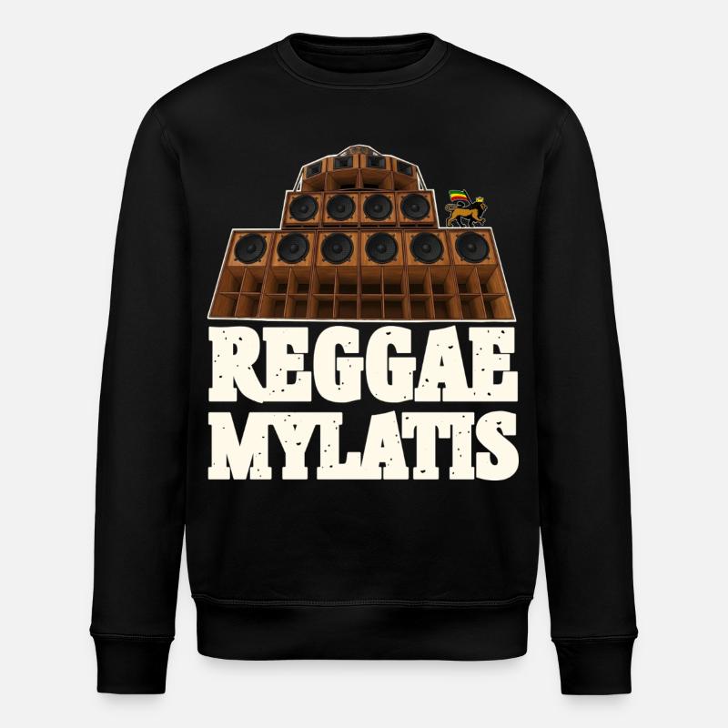Reggae Mylatis - Sweat bio ROLLER Stanley/Stella Unisexe - noir
