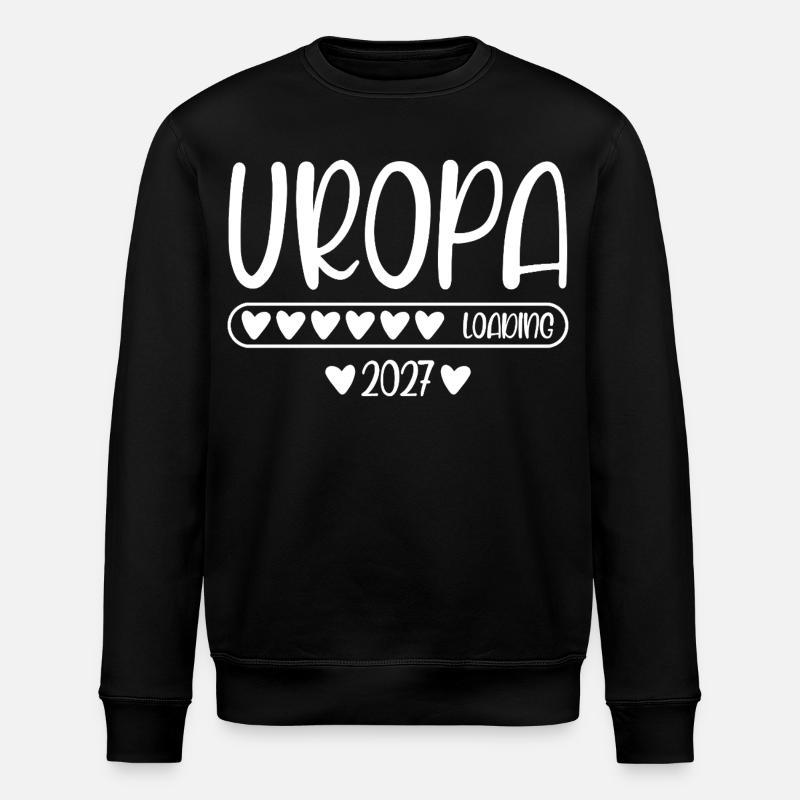 Great-grandpa 2027 loading - Stanley/Stella ROLLER Unisex Organic Sweatshirt - black